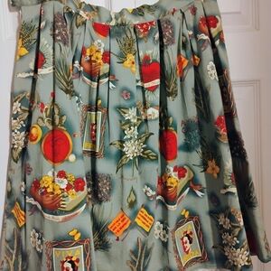 Frida Kahlo Print Skirt
